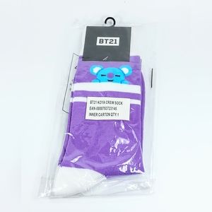 Koya BTS Line Friends crew socks New